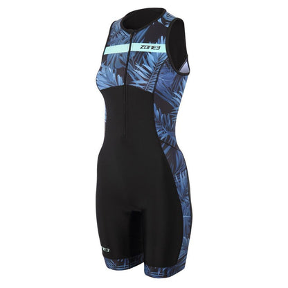 Women's Activate+ Tropical Palm Sleeveless Trisuit