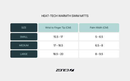 Heat-Tech Warmth Swim Mitts