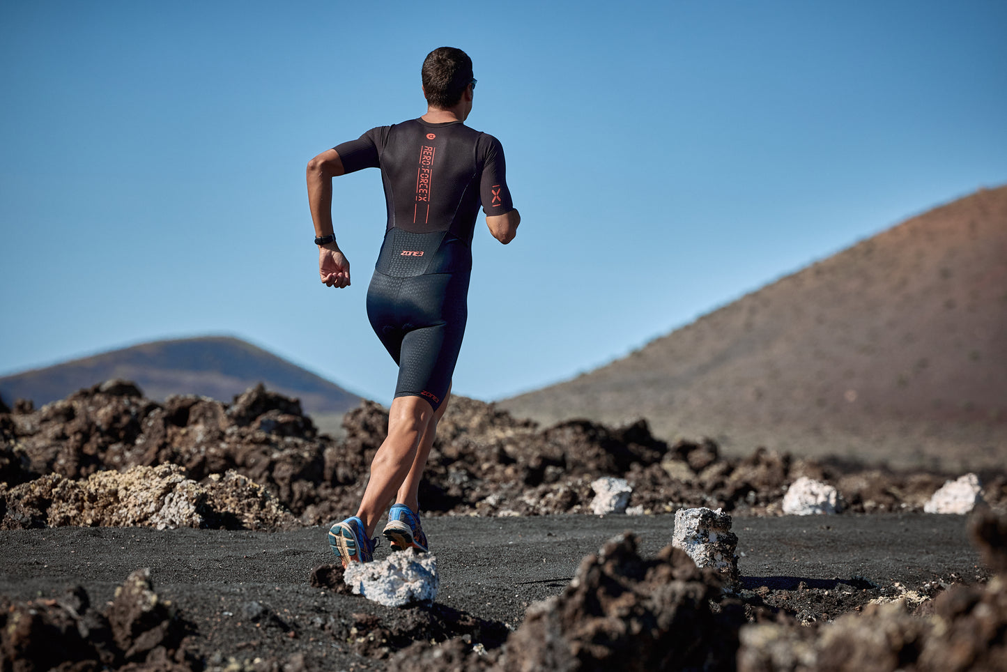 Mens Aeroforce-X II Short Sleeve Trisuit - Black