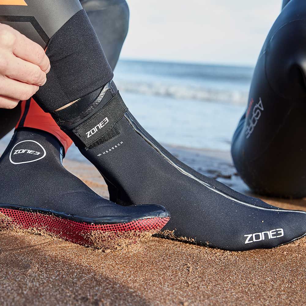 Neoprene Heat-Tech Warmth Swim Socks - ZONE3 UK