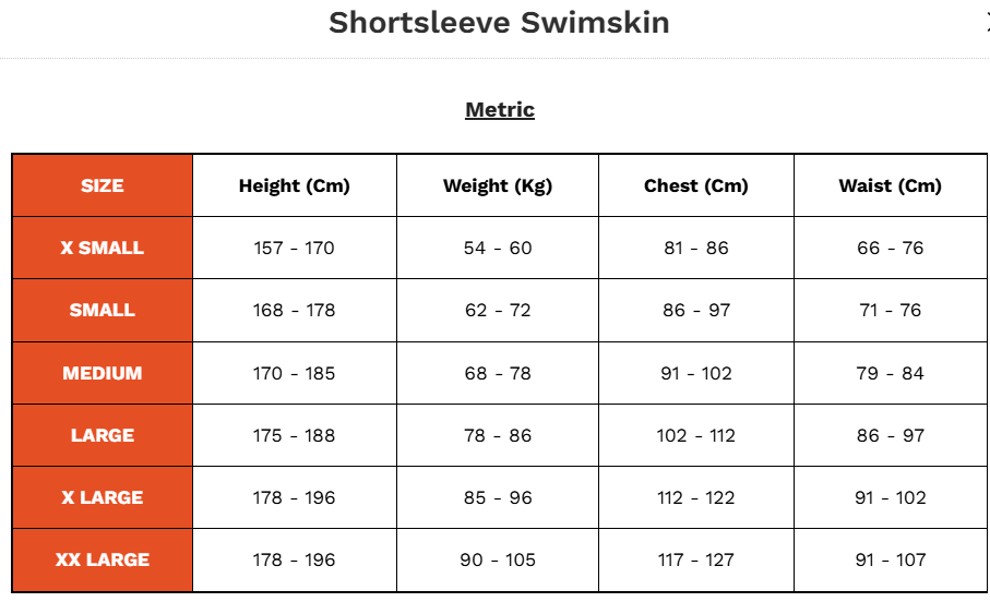 Mens Streamline Sleeveless Swimskin